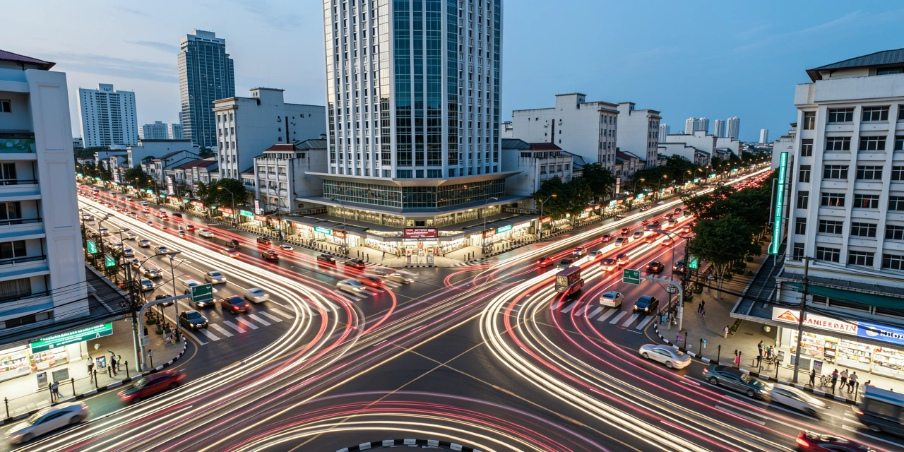 Traffic and data flow metaphor